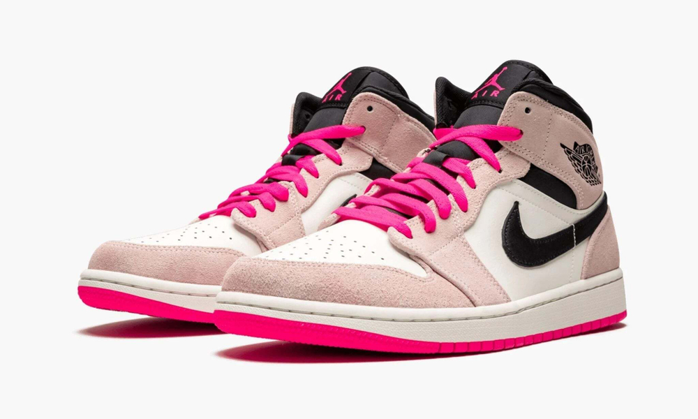 Air Jordan 1 MID SE "Crimson Tint / Hyper Pink"