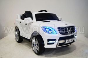 Детский электромобиль River Toys MERCEDES-BENZ ML350 белый