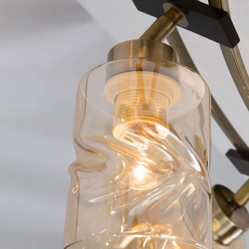 Citilux Мерида CL142144 Люстра с поворотными плафонами Бронза