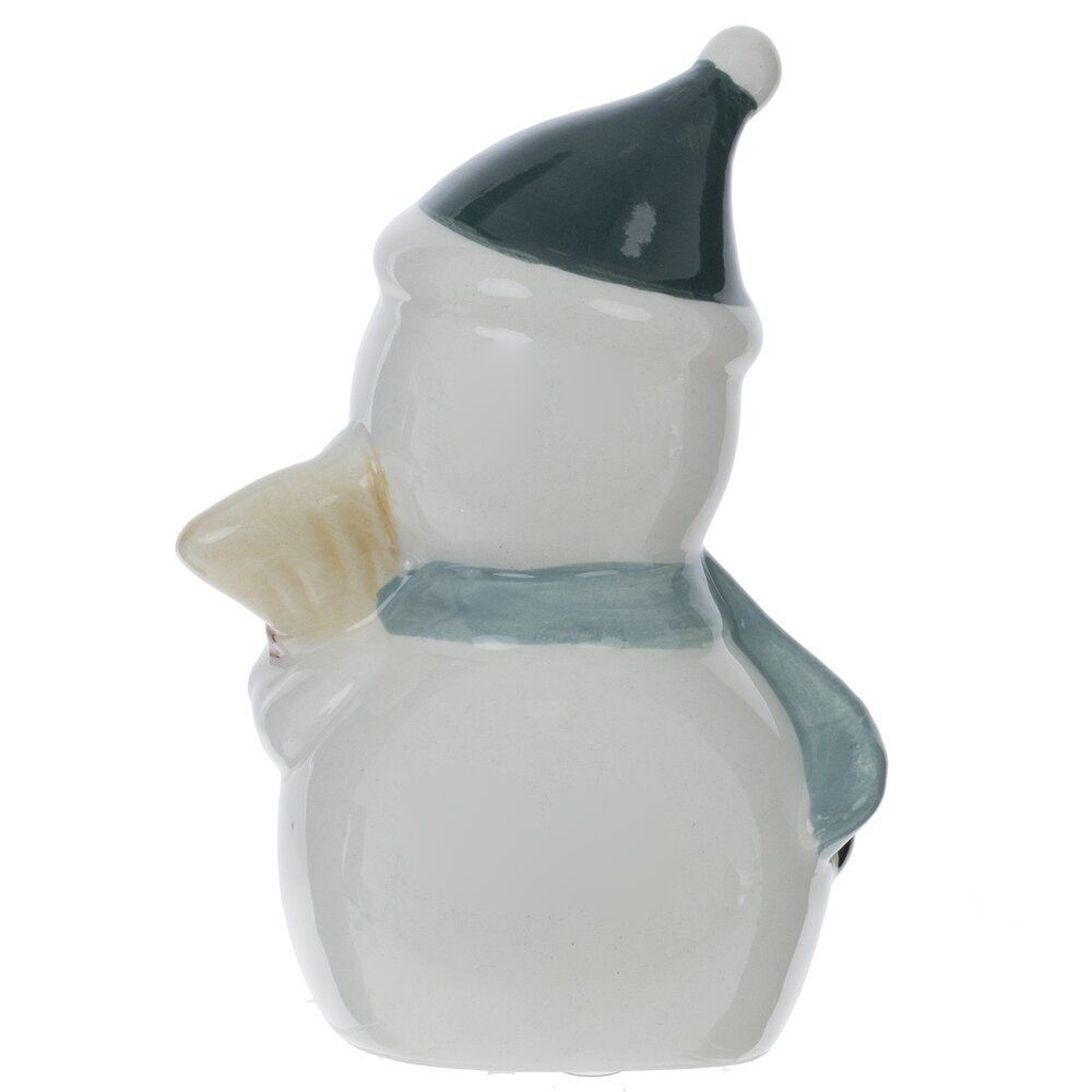 GAEM Фигурка декоративная "Снеговик" с подсветкой (LR44x2), L8 W6,5 H12 см