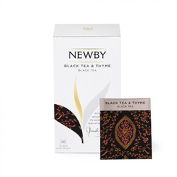 Чай черный Newby с Чабрецом в пакетиках 25 шт