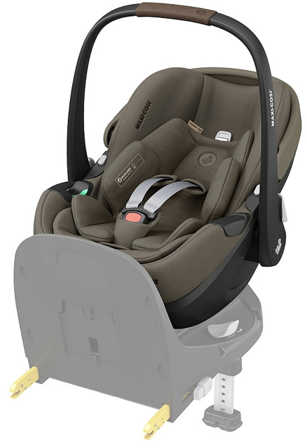 Коляска детская Maxi-Cosi Oxford Plus 3 в 1 с автокреслом Pebble 360 Pro Twillic Truffle 1978204110 PlusTwillic Graphite/Графит