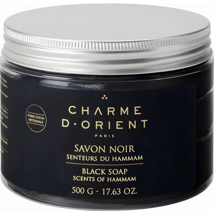 CHARME D'ORIENT Мыло черное с ароматом эвкалипта Savon Noir Senteurs Du Hammam 500 гр