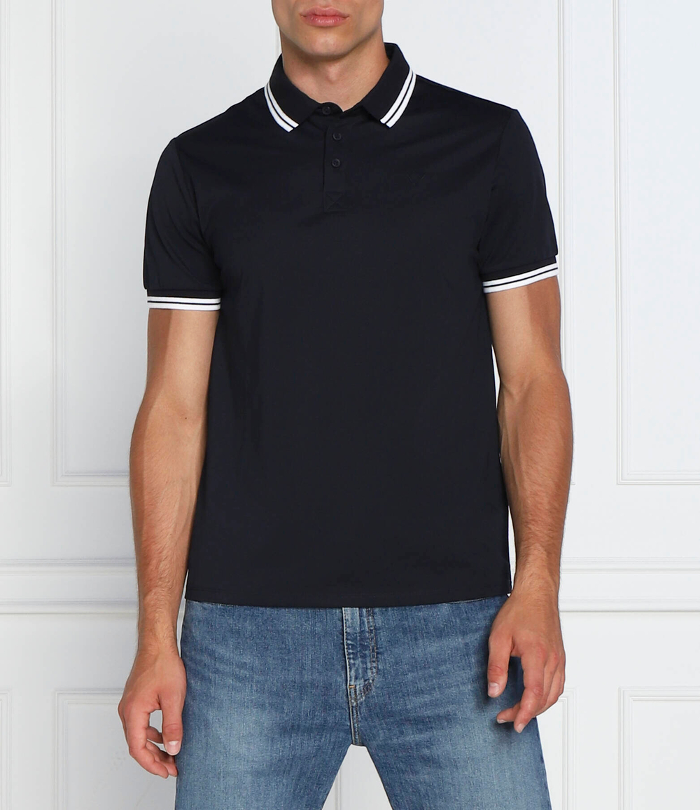 поло GUESS - темно-синий (M2GP34 KARS0)