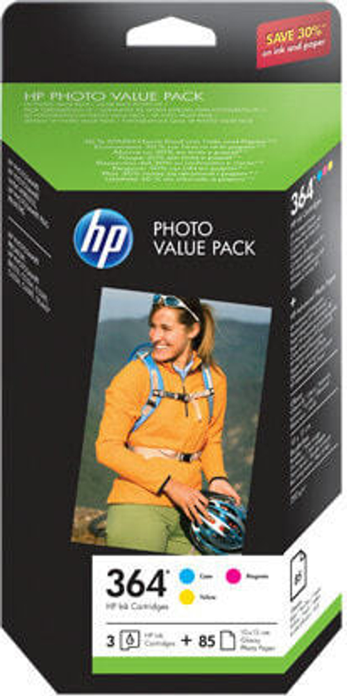 Струйный картридж HP Photo Value Pack 364 Series 50 sheets 10x15 cm  T9D88EE#301