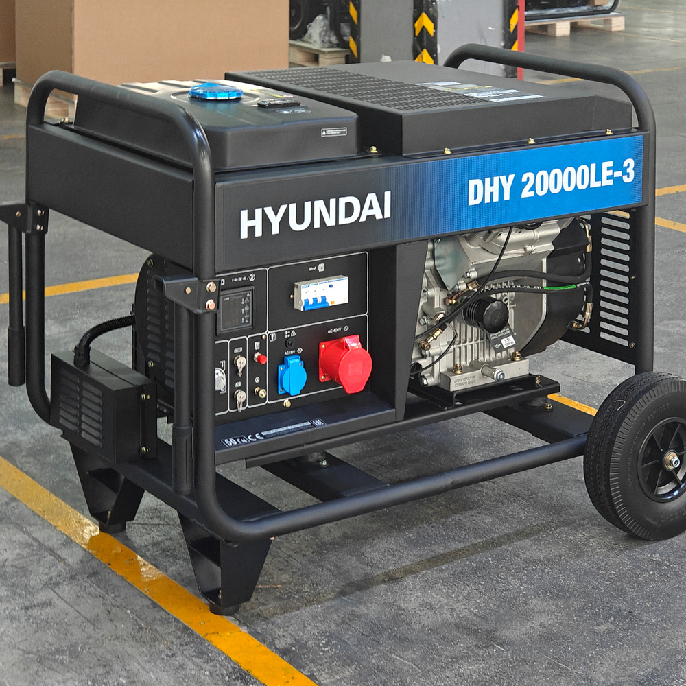 Дизельный генератор Hyundai DHY 20000LE-3