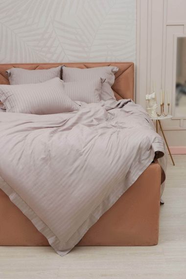 Моне (пеп лиловый) страйп сатин 1.6