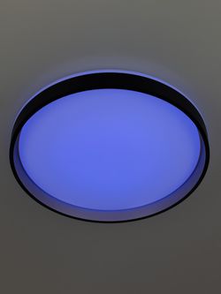 Citilux ENZO CL753451G LED RGB Светильник с пультом Черный + Золото