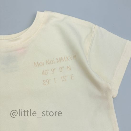 Комплект хлопковый Moi Noi (для девочки), Молочный