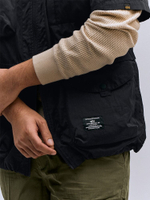 Рубашка мужская Alpha Industries SHORT SLEEVE MULTI POCKET ZIPPERED SHIRT JACKET