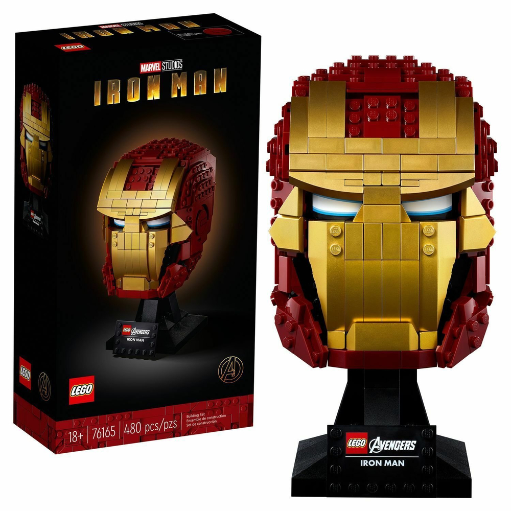 LEGO Super Heroes: Шлем железного человека 76165 — Iron Man — Лего Супергерои Марвел