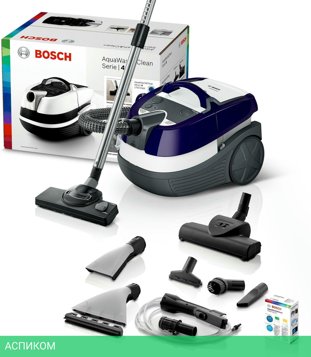 Пылесос Bosch BWD41740 фиолетовый