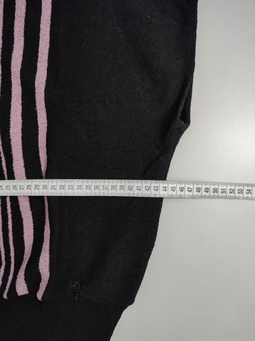 Джемпер без рукавов в полоску 42-44 размер