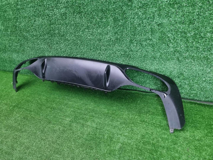 Юбка заднего бампера Mercedes E W213 (16-21) AMG