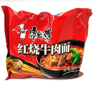 Лапша "Braised Beef Noodle" со вкусом тушеной говядины, Китай