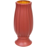 Ваза из пластика «Вивьен» 10*24см цвет коралловый