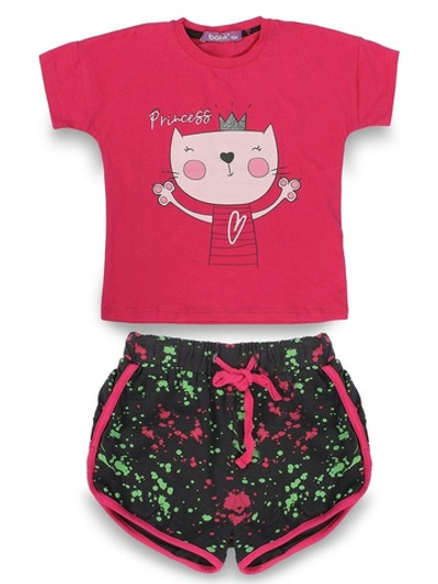 Костюм д/дев, фуксия, р.98, (Батик) 02591_BAT