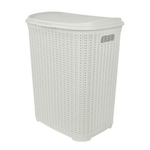 Корзина для белья Plast Team Melange 65л 463х406х507 мм молочный туман
