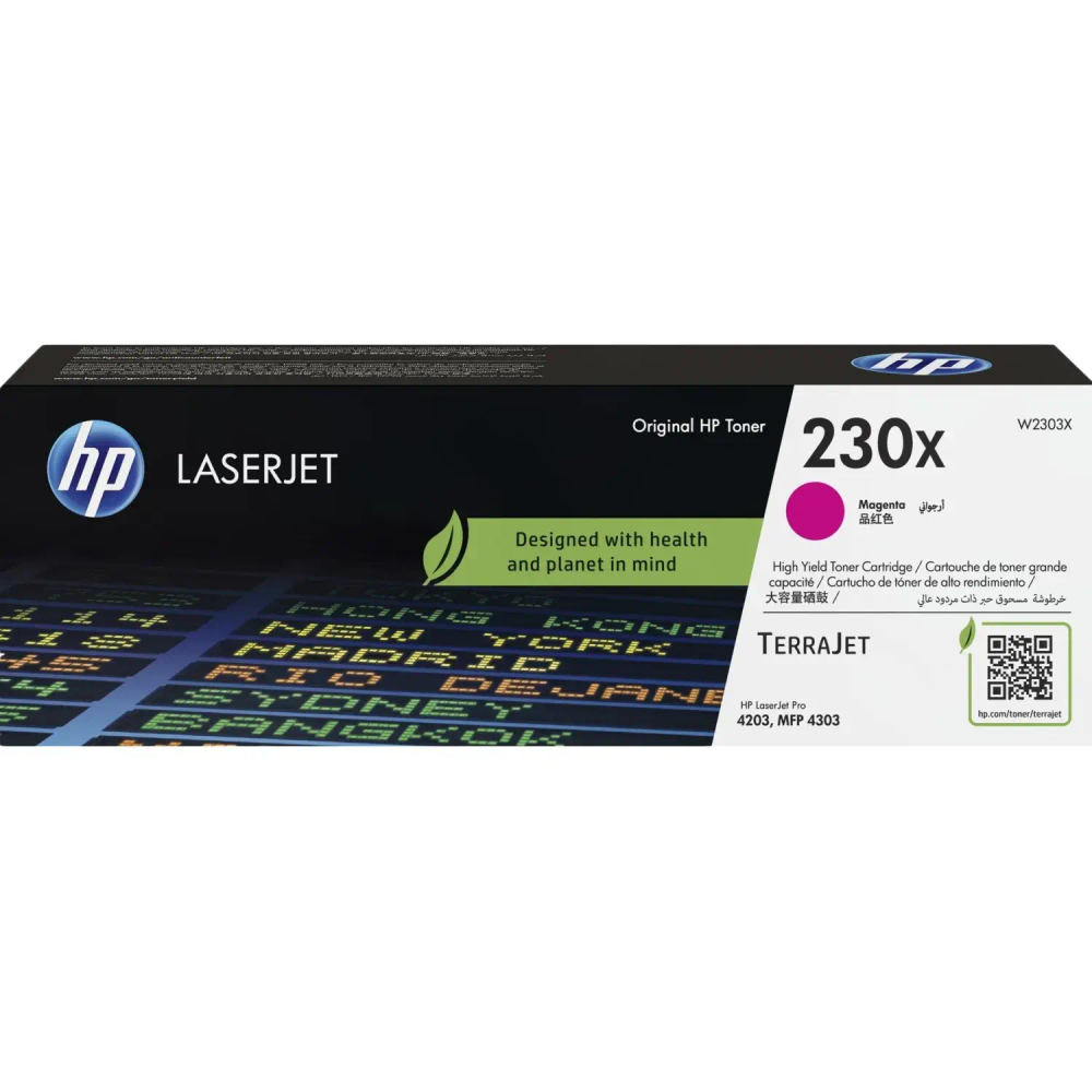 Тонер-картридж HP 230X пурп. для LaserJet Pro 4203/4303 (W2303X)