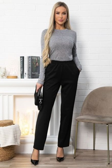 Брюки Беззаботное путешествие (черные) Б14865-16М LT Collection