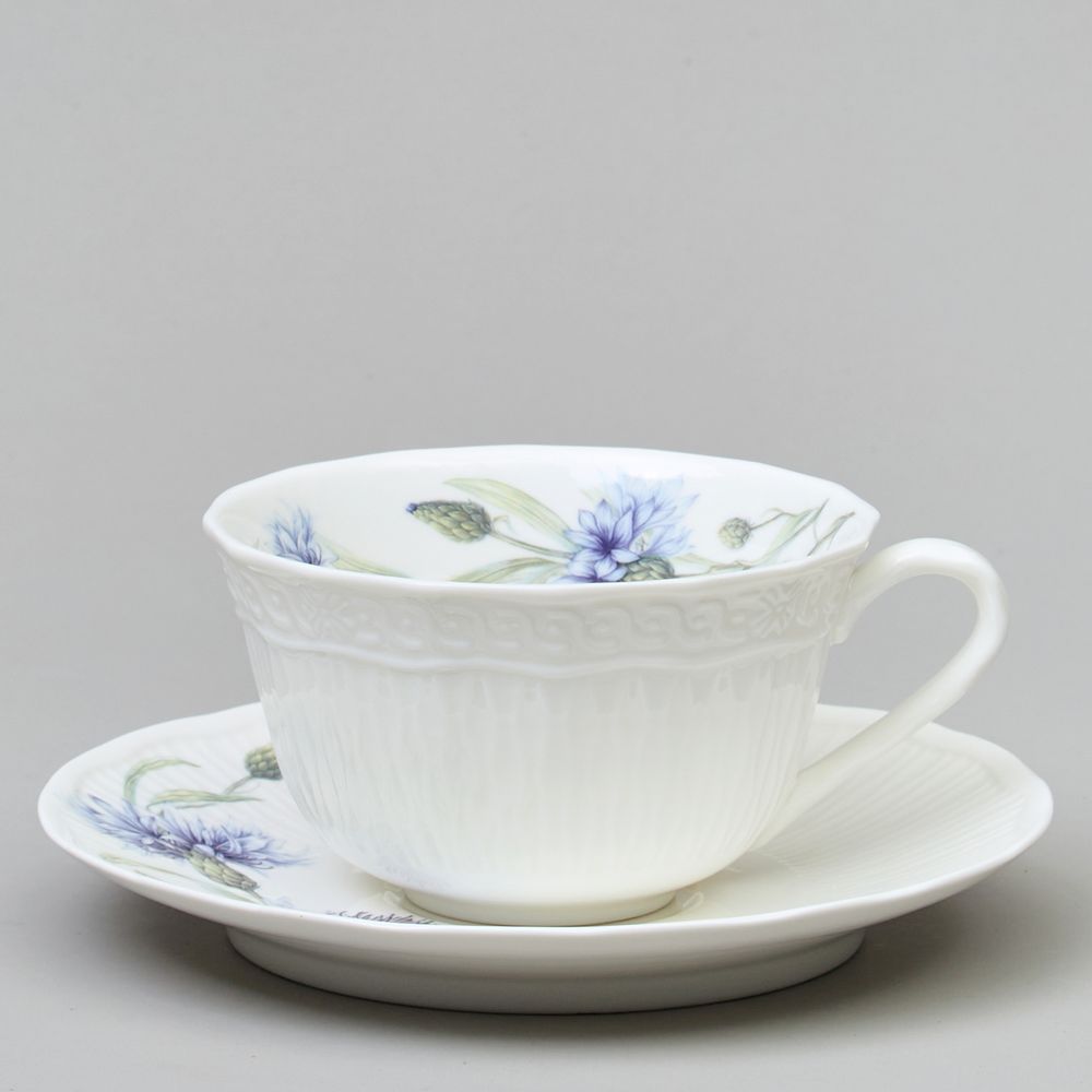 ЧАЙНЫЙ НАБОР LEFARD "ВАСИЛЬКИ" НА 2 ПЕР. 4 ПР. 330 МЛ