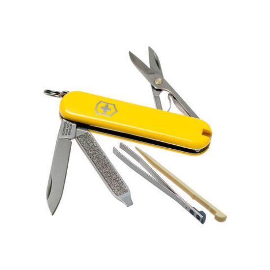 Нож Victorinox Мод. Classic Yellow жёлтый (58 мм) - 7 функций