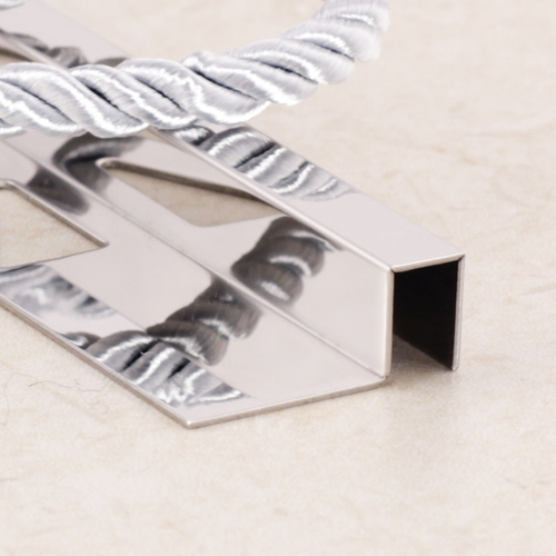 Профиль под плитку из нержавейки SB017-10H глянец 2700 мм