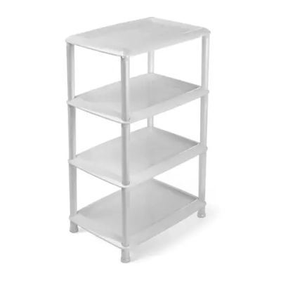 Этажерка универсальная Джета 4 полки коричнево-серая С742КСЕР (комплект 4 шт)