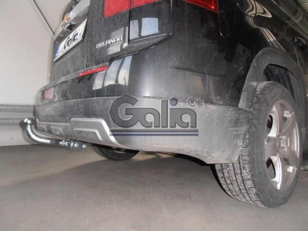 Фаркоп оцинкованный Galia C061A для Chevrolet Orlando 2011-(паспорт и сертификат в комплекте)(без электрики)