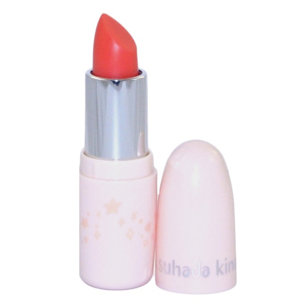 Бальзам для губ увлажняющий Чувственный коралл Sana Bare Skin Day Flawless Nude Lip