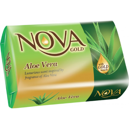 Мыло туалетное Nova Gold Алоэ вера 85 гр