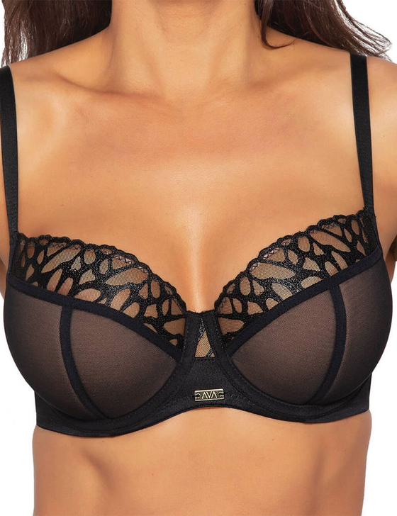 Бюстгальтер полумягкий Ava MONARCH 2056 PU Black
