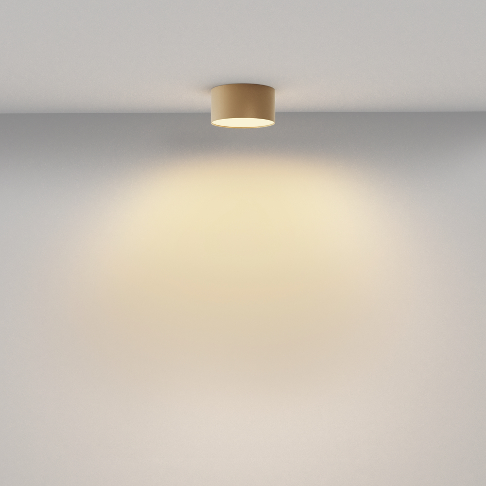 Потолочный светодиодный светильник Maytoni Zon C032CL-12W2.7K-RD-MG