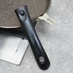 Блинница 24см со съемной ручкой "Кофейный мрамор"