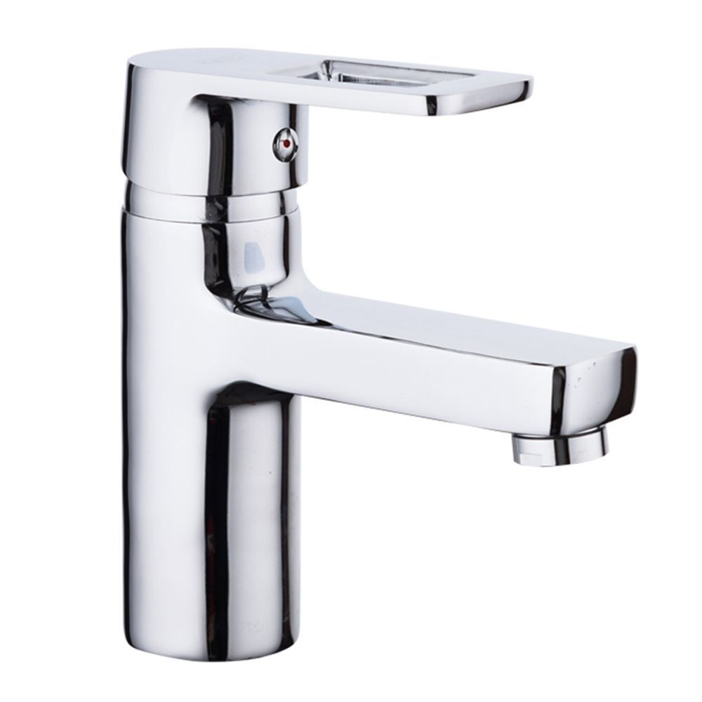 Смеситель для раковины, Frud, корот изл, с картриджем, хром, R10072