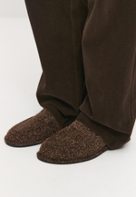 Лоферы // Ivana // Chocolate // Fluffy