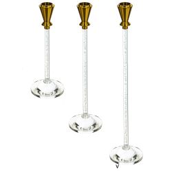 GAEM Подсвечник, L8 W8 H35 см