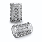 Прозрачная насадка с бороздками STAY HARD COCK SLEEVE 04 CLEAR (Цвет: прозрачный)