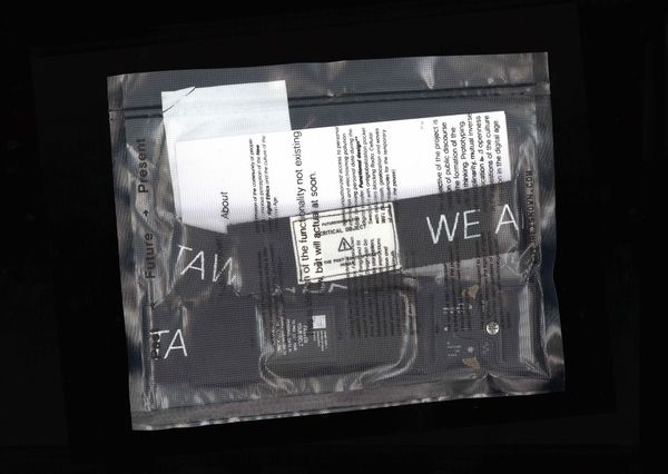 Ремень Futureisnown Post-digital Transfer Черный - фото 5