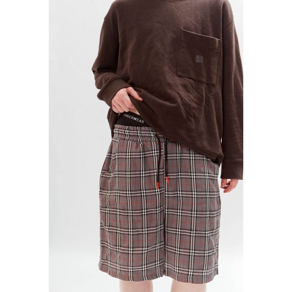 Шорты Семейные серо-красные - фото 5