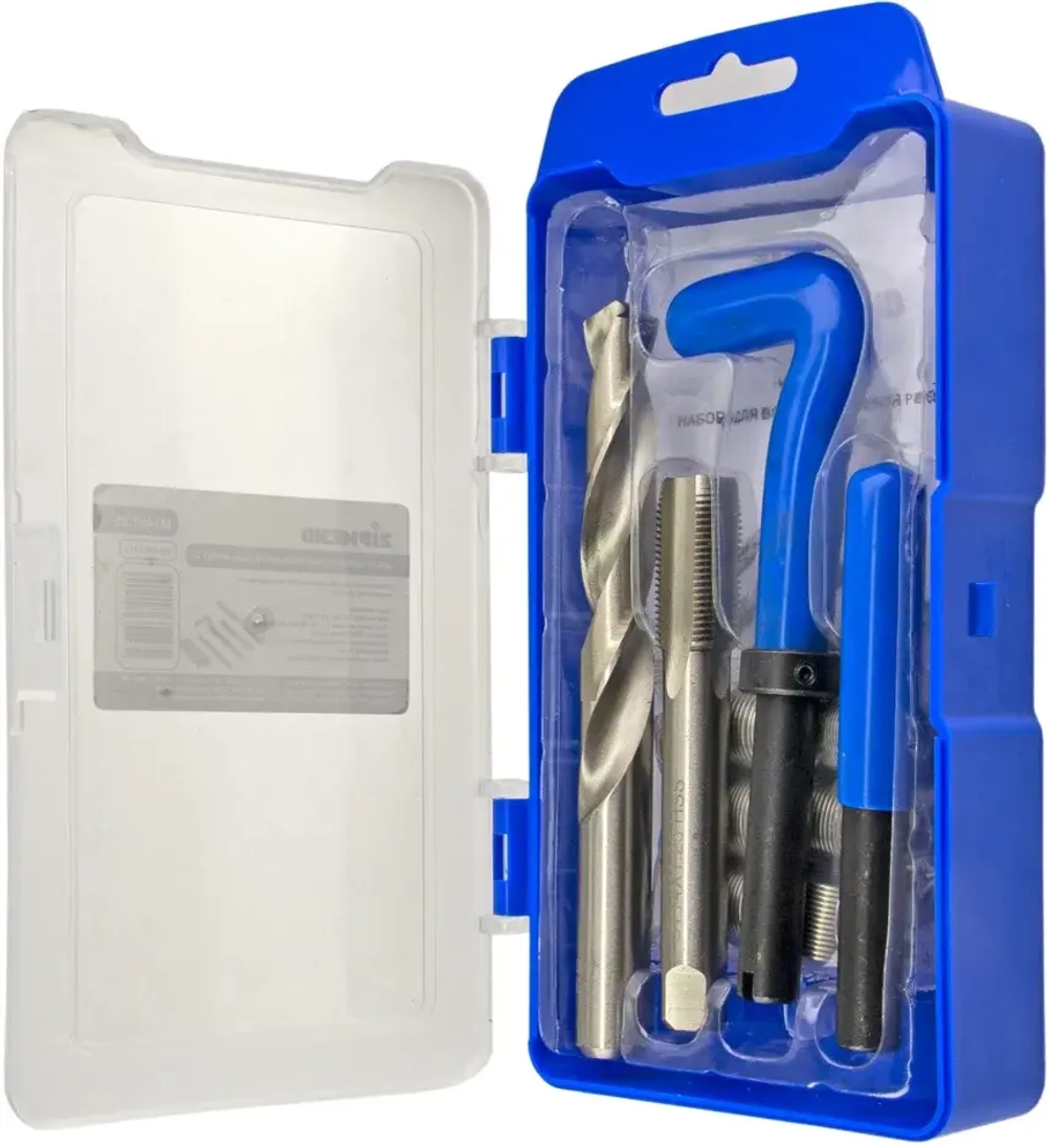 Набор для восстановления резьбы M14 х 1.25 мм., ZIPMEND