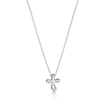Подвеска из серебра 925, Tiffany 💠Cross Elsa Peretti