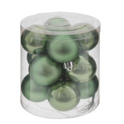 GAEM Набор из 12шт Украшение новогоднее "Шар", D 4 см, L4 W4 H5 см