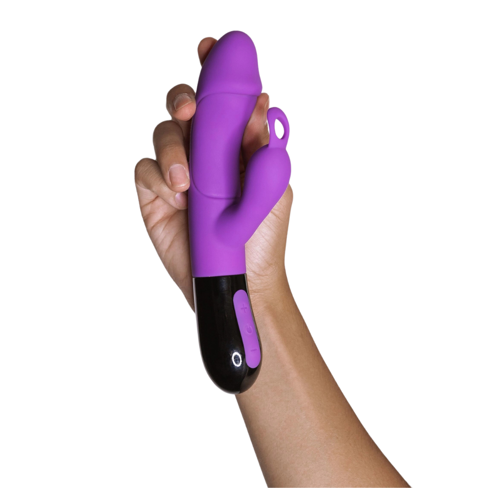 Вибратор кролик анатомической формы Ares, Adrien Lastic (работает от батареек ААА*2)