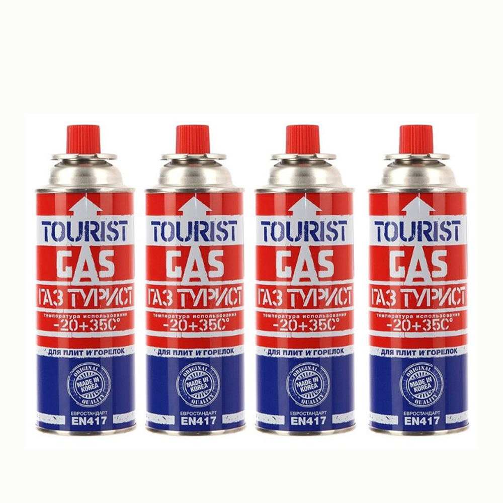 Баллон газовый цанговый Tourist 220г