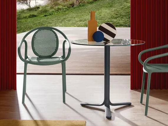 Кресло пластиковое Remind, зеленое