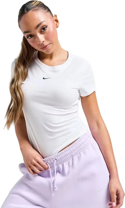 FV5508-100 Футболка х/б Nike NSW Chill Knit Mid Crop W