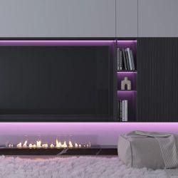 Светодиодная лента RT-H96-5mm 24V RGBW-Day-4-in-1 (10 W/m, IP20, 5m) (Arlight, узкая) 058434