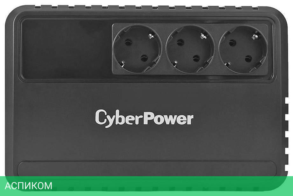 Источник бесперебойного питания CyberPower 725VA (BU725E)