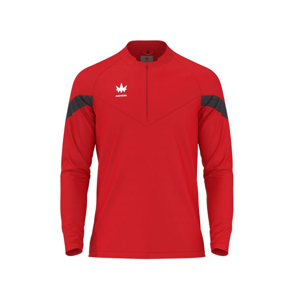 Джемпер тренировочный Evolution 24 Drill Top — Academy red/anthracite
